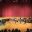 Parents and peers watching the year 13 leavers' concert in the main hall