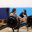 Students on rowing machines during the rowing workshop
